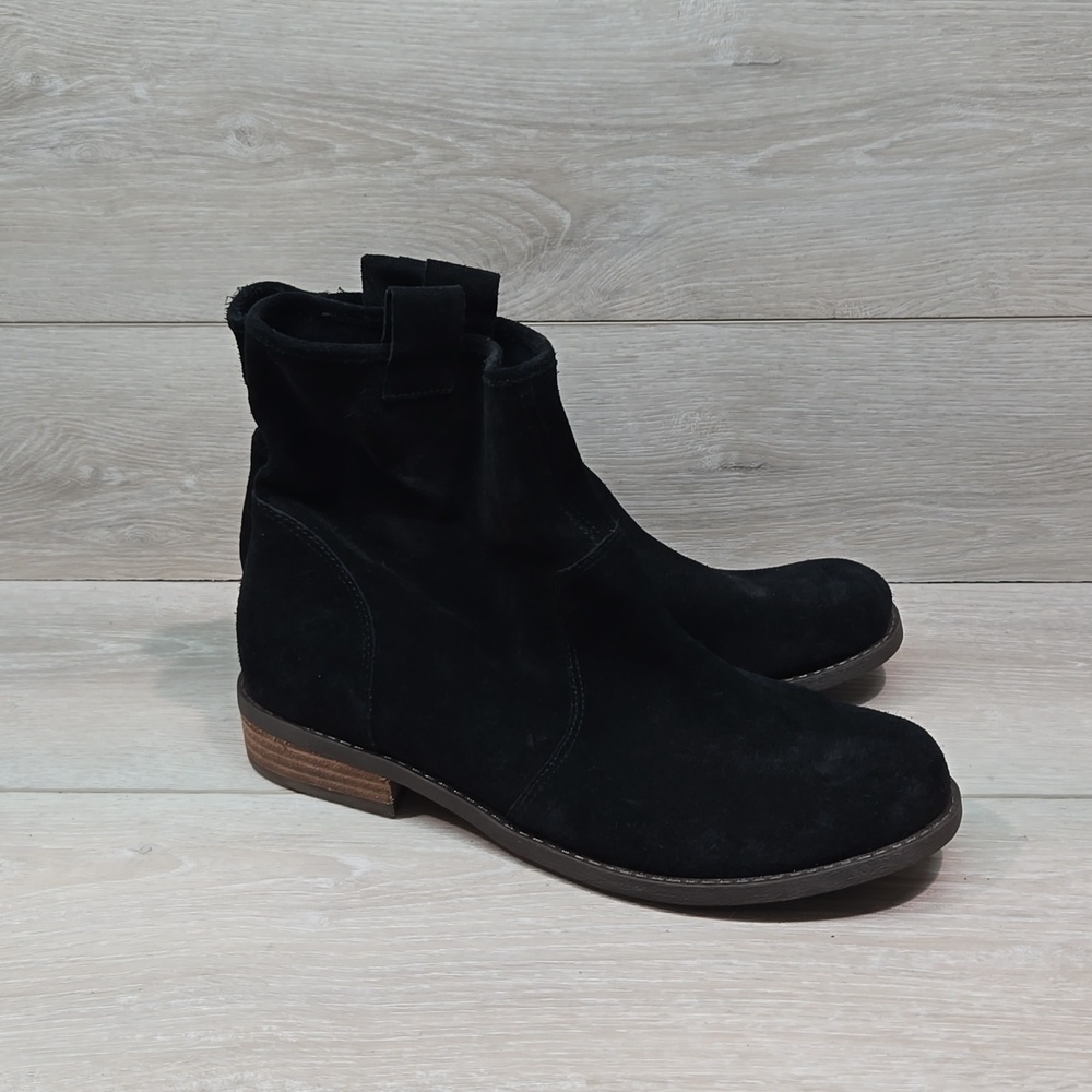 Sole Society Natasha Women Ankle Suede Boots shoes sz 9.5